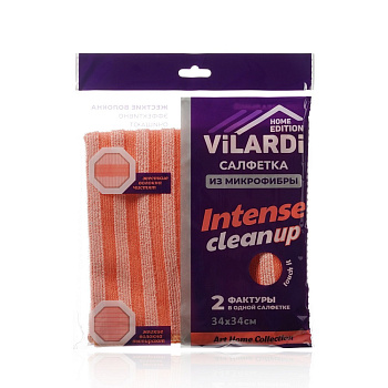 Салфетки микроф Vilardi INTENSE CleanUP