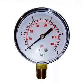 Манометр боковой PROFLINE 10 бар резьба 1/4"