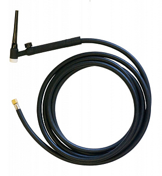 Горелка TIG 17V 140А(35%) М12х1. 4м вентильная (без силового разъема) Aurora Горелка TIG 17V 140А(35%) М12х1. 4м вентильная (без силового разъема) Aurora