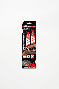 Пилки сабельные METALLICA Ultra S123XF 150/125мм шаг 1,8-3,2мм, BiM Progressor, по металлу 2шт Пилки сабельные METALLICA Ultra S123XF 150/125мм шаг 1,8-3,2мм, BiM Progressor, по металлу 2шт