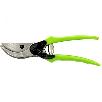 Секатор, 200мм, пружина возвратная ленточ.типа, металлические обрезиненные ручки PALISAD