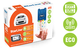 Сигнализация Star Line A93 V2 2CAN-2LIN GSM ECO
