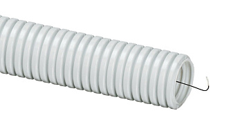 Труба гофра d20 с зондом (цена за метр)