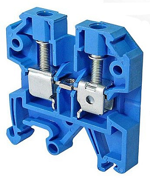 Зажим наборный ЗНИ-4мм2 (JXB35А) синий