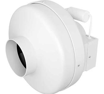 Вентилятор канальный CYCLONE D100 центробежный пластиковый корпус ERA PRO