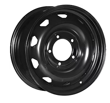 Диск колесный R-16 УАЗ Хантер черный ЕТ40. (прямоуг. отверстия)
