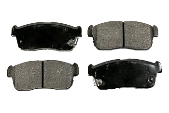 Колодки тормозные, передние (с антискрипной пластиной)