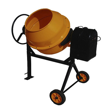 Бетоносмеситель OLYMP MACHINERY EXPERT-205 (двигатель 950Вт, 205л, 30об/мин, чуг.венец)