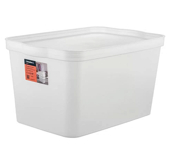 Ящик для хранения Keeplex Trendy 24 л 45,2х29,8х24,4 см матовый кристалл