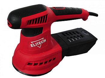 Шлифмашина эксцкентриковая ELITECH МШЭ 0412Э Шлифмашина эксцкентриковая ELITECH МШЭ 0412Э