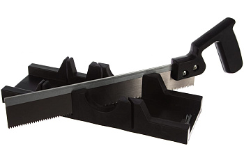 Стусло с пилой пластм. 300х65мм (прямоуг) Sparta