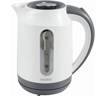 Чайник ENERGY E-210 (1,7 л, диск) белый