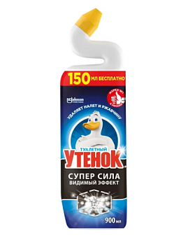 Средство для унитаза туалетный утенок "Видимый Эффект", 900 мл