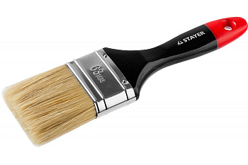 Кисть плоская STAYER 63мм дер. р. (0104-063) PROFI, СИБРТЕХ