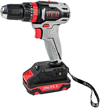 Дрель аккум. PBM20H-10B SOLO (20В, 30Нм, патрон 10мм, 2ск, коробка)