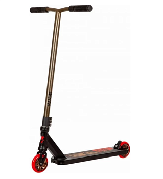 Самокат  NOVATRACK PSYCHO40, 100мм с алююм.ободом, жестк PU 88A бронзовый