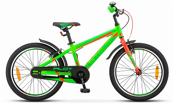Велосипед 20" STELS Pilot-250 Gent (10" Неон-зелёный)