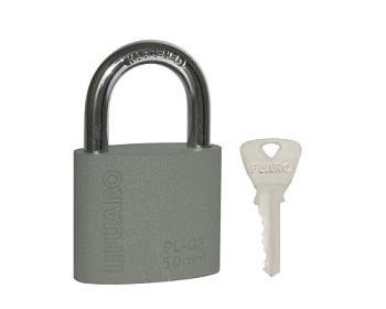 Замок навесной PL-PROTEC-0250 3key (PL-02-50) англ. /блистер (42293) (FUARO)