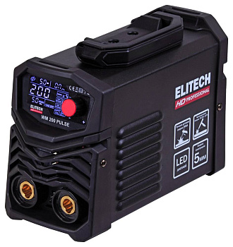 Инвертор сварочный ММА ELITECH WM 200 PULSE Инвертор сварочный ММА ELITECH WM 200 PULSE