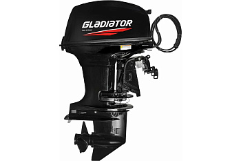 Мотор лодочный Gladiator  G30FЕS электронный старт+блок