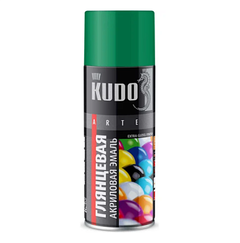 Эмаль универсальная акриловая RAL 6024 светло-зеленая высокоглянцевая