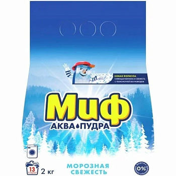Порошок стиральный МИФ авт. "Морозная свежесть" 2кг 
