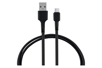 Кабель Energy ET-30 USB/Type-C, цвет - черный