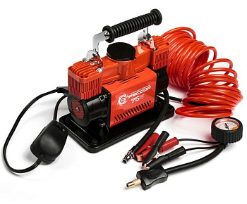 Компрессор AGR-75 "Агрессор" двухпоршневой 12V 300W