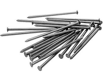 Ь Гвозди шиферные 5х120 1кг  с оцинкованной шляпкой Ь Гвозди шиферные 5х120 1кг  с оцинкованной шляпкой