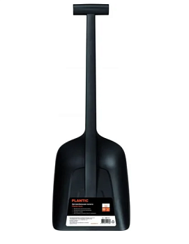 Лопата для уборки снега автомобильная черная Plantic Auto