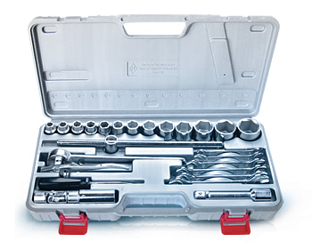 Набор шоферского инструмента "Автомобилист" 6-гр. голов 26 предм. 57092025