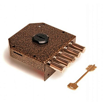 Замок накладной тяж. ЭЛЬБОР 1.06.51.5.1.1. (542Н) Гранит