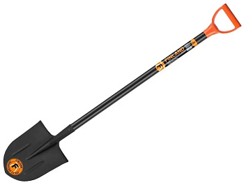 Лопата штыковая с ребрами жесткости 240х290х1325 мм, FINLAND деревянный черенок