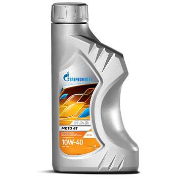 Масло ГАЗПРОМ Moto 4T 10W40 1л