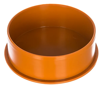 Заглушка TERRA ПП наружная 110 (ral П1717/73-ПП) рыжая