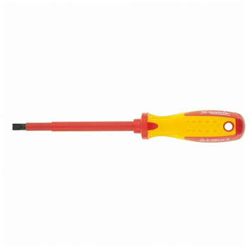 Отвертка Insulated SL6,5x150мм, CrMo до 1000В, двухкомп.рукоятка Matrix
