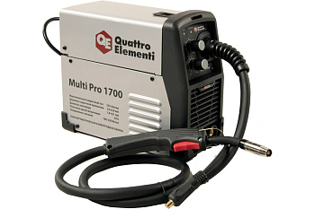 Аппарат полуавтомат.сварки, инвертор QUATTRO ELEMENTI Multi Pro 1700 Аппарат полуавтомат.сварки, инвертор QUATTRO ELEMENTI Multi Pro 1700