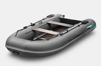 Лодка надувная GLADIATOR B330 темно-серый