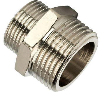 Переходник нипель переходной никель 1 1/2*Mx2*M нар/нар