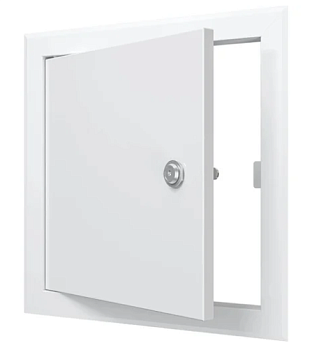 Люк ревизионный ЛТМЗ фланец 300х300 замок 360х360 окраш.сталь EVECS