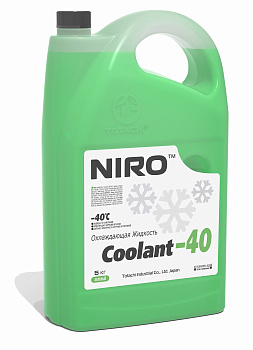 Жидкость охлаждающая TOTACHI NIRO Coolant Green -40C 5кг