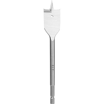 Сверло по дереву перовое P.I.T. Ø28x152мм, хвостовик HEX 1/4"/6,35мм (AWOD04-0028)