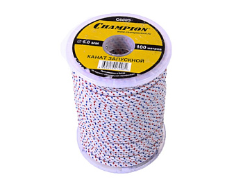 Канат запускной CHAMPION 5,0мм 1м (цена за 1 метр)
