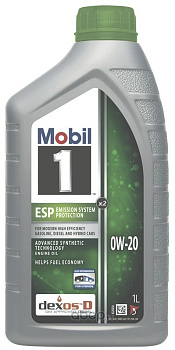 Масло моторное Mobil 1 ESP x2 0W-20 синтетика 1 л