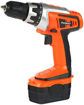 Дрель акк PATRIOT BR 181UES 18V; кейс
