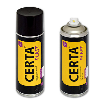 Эмаль CERTA-PLAST белый аэрозоль 270гр