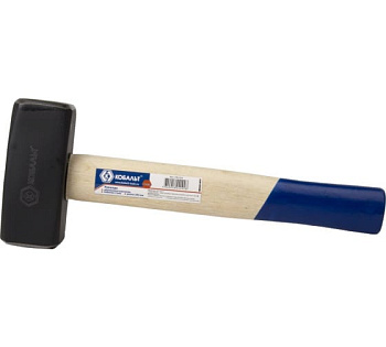 Кувалда КОБАЛЬТ 1500 г, деревянная рукоятка						