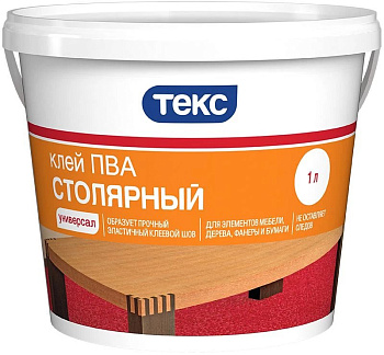 Клей ТЕКС Универсал ПВА столярный 1кг