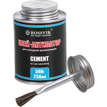 Клей-активатор ROSSVIK 340гр, 250 мл. с кисточкой