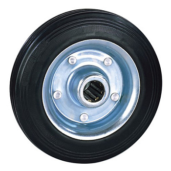 Колесо б/о С 63 160/40-80 нагрузка 145кг (без опоры)